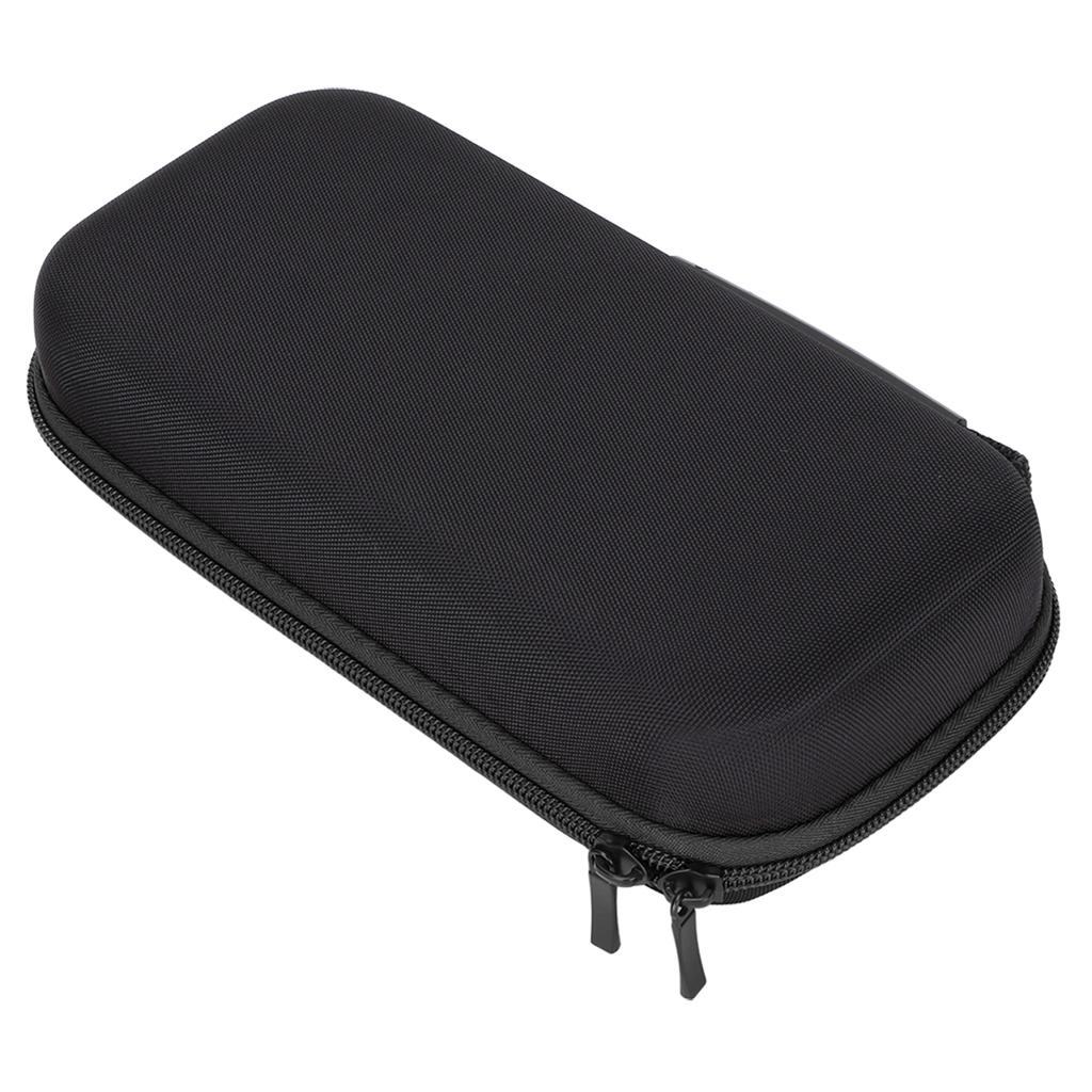 Game Console Storage Bag Hard Shell Dual Zipper Protective Portable Carrying Case for Switch Black Zipper Regular