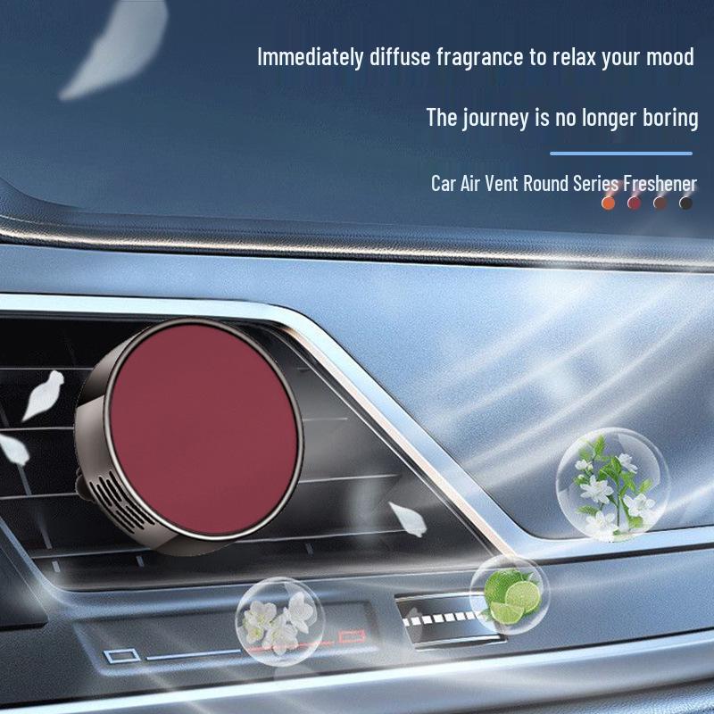 Premium Car Air Freshener Vent Clip: Long-Lasting Light Scent for Men & Women