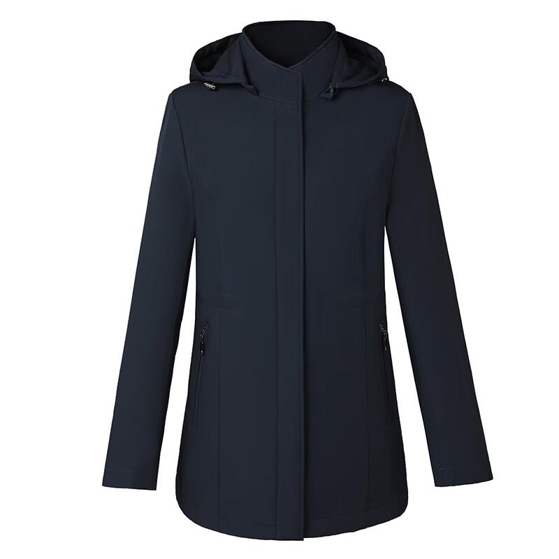 Troyman Business Unisex Detachable Hooded Down Jacket