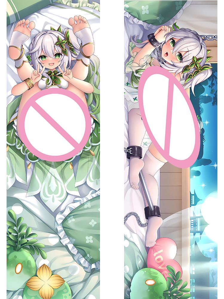 Nahida Dakimakura Anime Body Pillow Cover Two Side Printed Bedding Cushion Case Pillowcase Otaku Kawaii Accessories Gifts