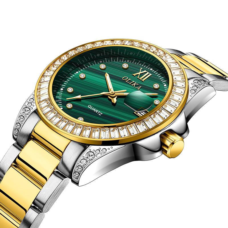 Neue TOP Marke Luxus herren Uhr Mit Box Wasserdicht Kalender Leucht Freizeit herren Quarz Uhren