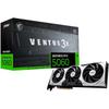Графічна карта MSI Gaming RTX 5060 8G Ventus 3X OC (8 ГБ GDDR7, 128-біт, Максимальна продуктивність: 2550 МГц, DisplayPort x3 2.1a, HDMI 2.1b, NVIDIA Blackwell
