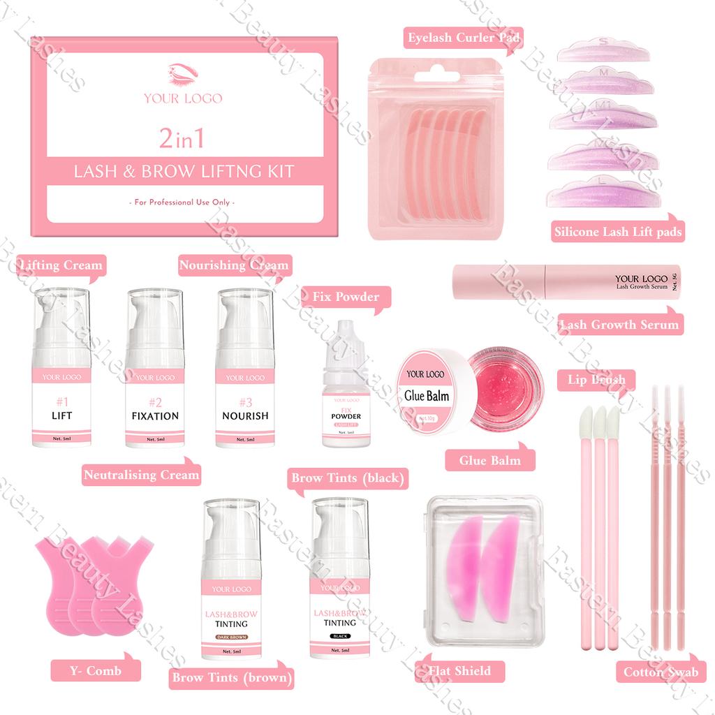 Lash Lift and Tint Kit Professional Lash Lift Private Label Lash and Brow Lift Korean Lash Lift Solution Lash Lift Kit