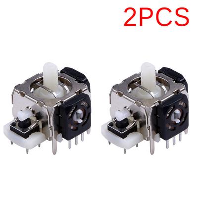 2Pcs Replacement 3D Joystick Analog Stick For Xbox 360 Wireless Controller