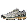 Salomon XT-6 Retro Outdoor Fabric Synthetic Leather Non-Slip Wear-Resistant Low-Top Casual Trail Running Shoes Unisex Sneakers Sand-Gray 414551