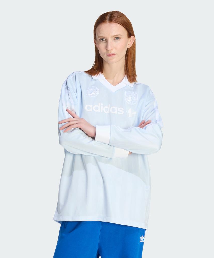 ADIDAS Soccer Long Sleeve T-Shirt - Crystal Sky / Kv2035
