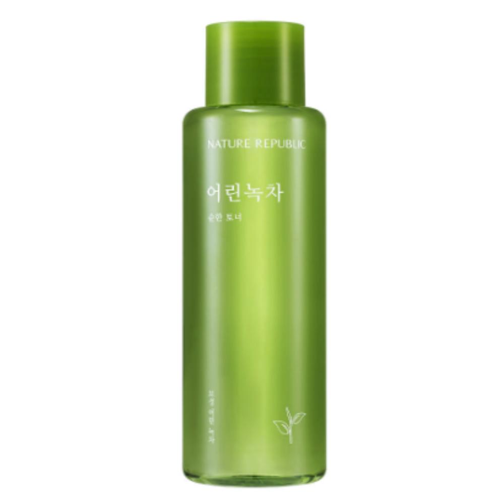 NATURE REPUBLIC Mild Green Tea Toner 155ml (1+1+1 Bundle Set)