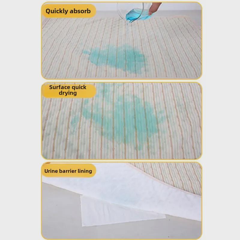 Washable Elderly Incontinence Underwear - Anti-Leak Bed-Rest Care Diaper 