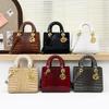 Bag Women's High-quality Crocodile Bag Women's Handbag European and American Versatile Fashion Single Shoulder Oblique Span Bag Women