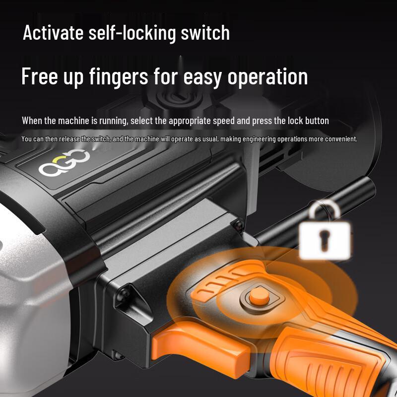 HaiAoDe High Power Industrial Mixer Drill CN Plug (adapter Included)