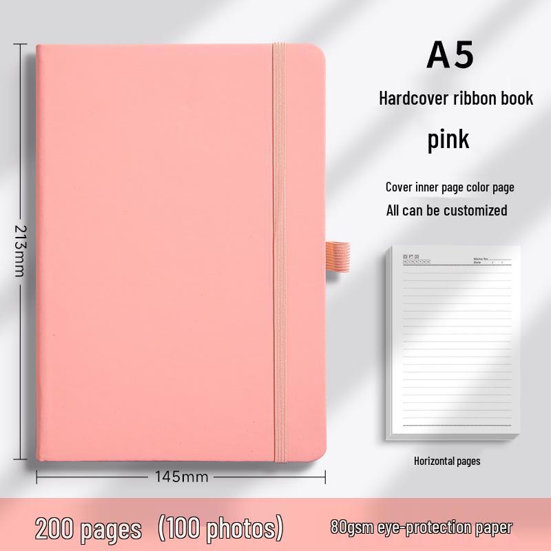 A5 Custom Logo Thickened Business Office Notebook Diary