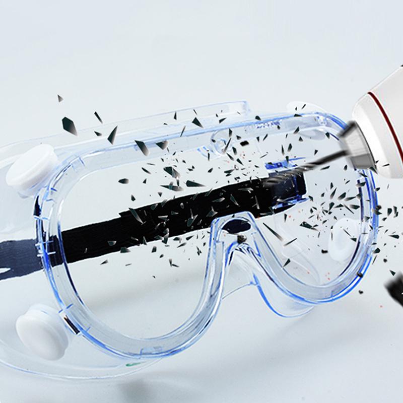 1pc Premium Safety Goggles - Anti-Fog Splashproof Dustproof Windproof and Transparent Lenses for Laboratory Industrial