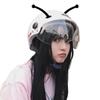 Motorcycle Helmet Sticker Helmet Decoration Snail Antennae Decor Motorcycle Styling Accessories