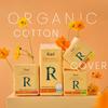 Real Organic Cotton Cover Panty Liners 70p / Micro Thin