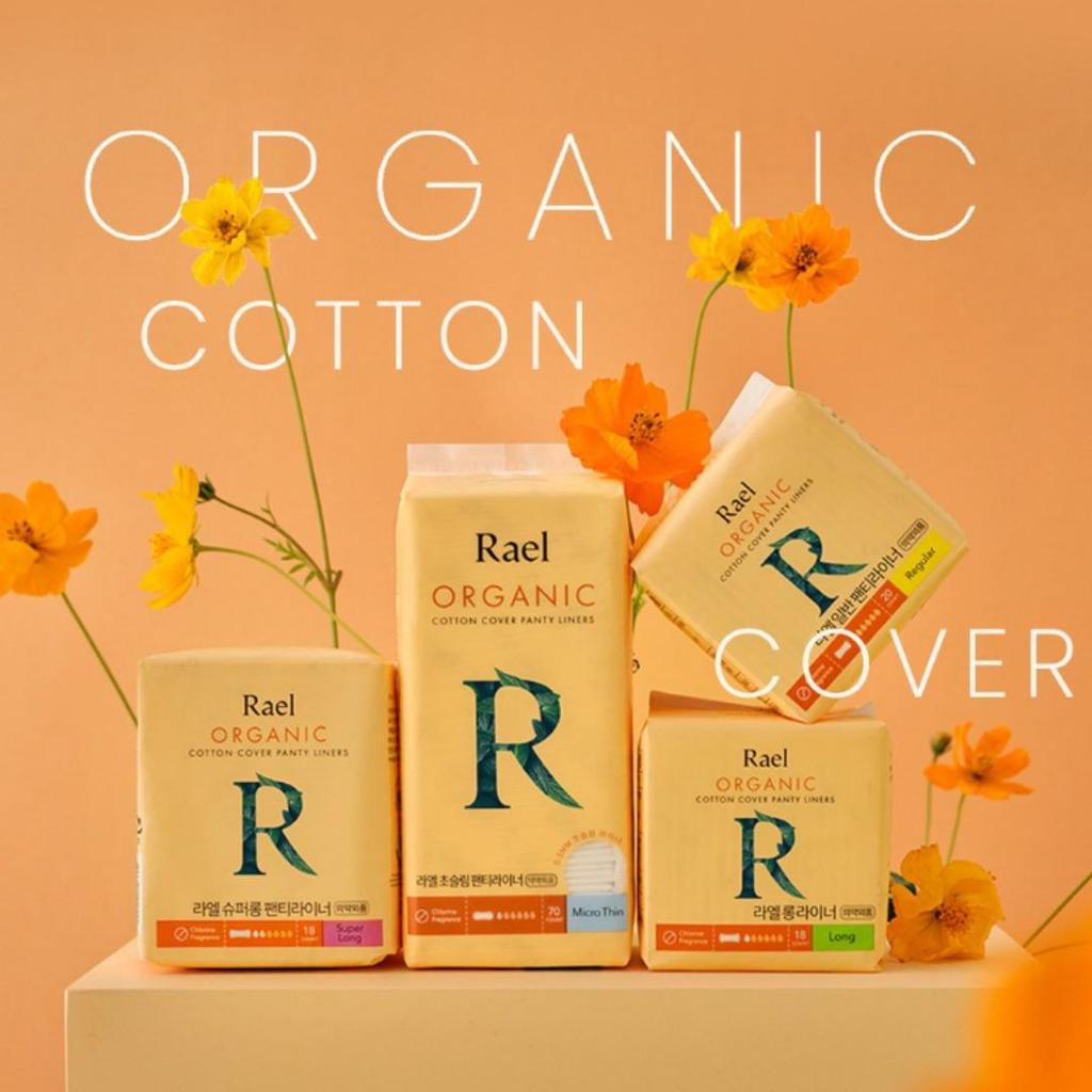 Real Organic Cotton Cover Panty Liners 70p / Micro Thin