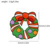 Fashionable Christmas Brooch Snowman Christmas Tree Pins Santa Claus Brooch  New Year Pins