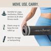 Yoga Mat for Women & Men | Exercise Gym Mat TPE Material, Anti-Slip Design, 5mm Thick, Dual Color