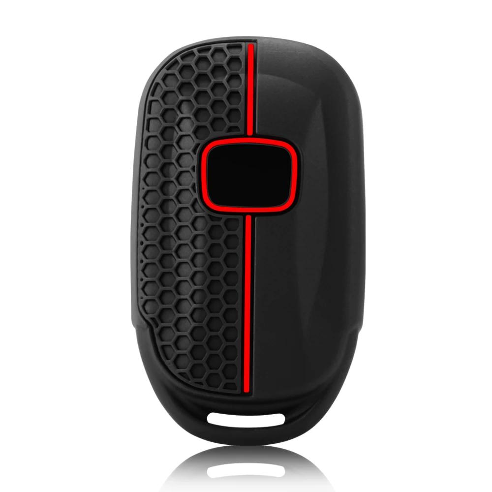 Silicone Car Key Case Keychain Key Cover For Honda Civic Accord Freed City HRV CRV Civic 11th Gen 2021 2022 2023