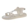 Fashion Thick Sole Sandals Women 2025 New Summer Soft Sole Elevated Casual Roman Sandals Small Womens Shoes Sandalias Mujer Sandal