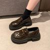 Fashion 2024 Spring Autumn Women's Elegant Round Head Wear Resistant Fashion Shallow Square Toe Thick High Heel Women Mary Jane Shoes