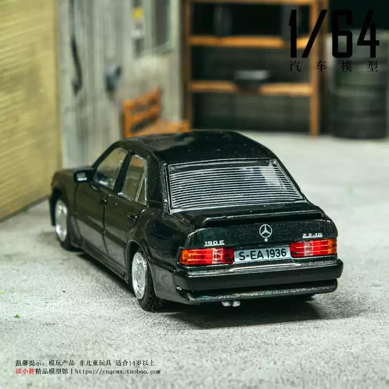 Tarmac Works TW 1:64 Scale Mercedes-Benz 190E 2.3-16 Rexy Car Alloy Model Miniature Diecast Hobby Collection Ornament Toys Gift