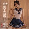 Sexuality Sling Lace Nightdress Transparent Temptation Hot Pajamas Flirting Hollow Set
