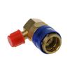 R134A Quick Connector Adapter Coupler Auto Manifold Gauge Low/High HVAC
