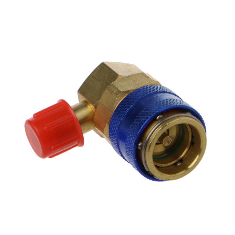 R134A Quick Connector Adapter Coupler Auto Manifold Gauge Low/High HVAC