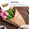 38cm Width Kraft Paper DIY Gift Wrapping Moving Supplies Craft Packing Roll,Length: 10m