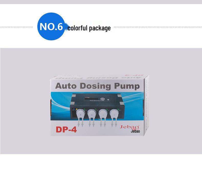 Jebao DP Series Automatic Multi-Head Dosing Pump for Aquarium Coral Feeding