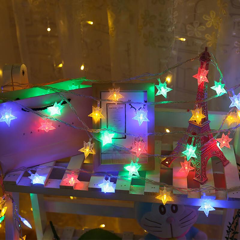 

Outdoor LED Star String Lights