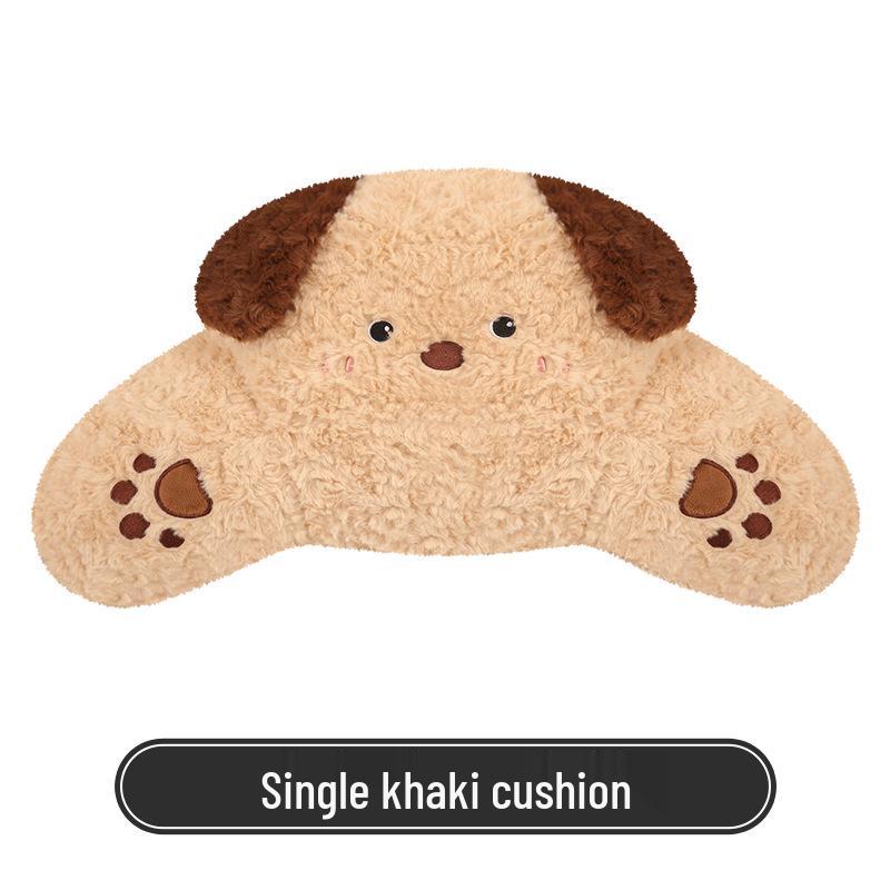 Cartoon Cute Girl Shy Cat Car Seat Cushion for All Seasons, Fits Volkswagen Golf, Bora, Sagitar, Tharu.