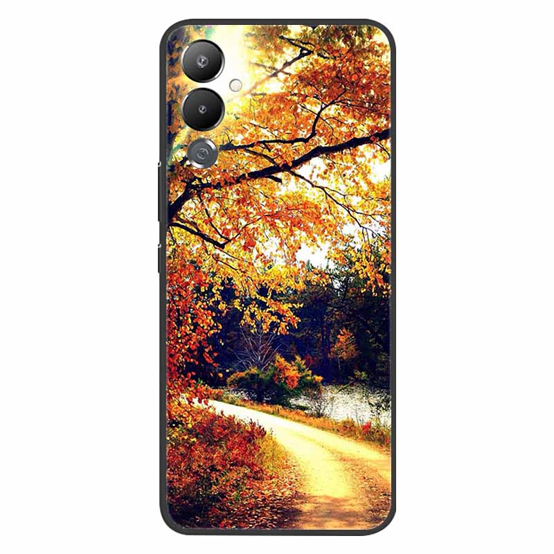 For Tecno Pova 4 Case Pova4 TPU Wolf Cat Marble Silicone Bumper Cover for Tecno Pova 4 Phone Case 6.82 inch 2022 Soft Cover Tecno Pova 4