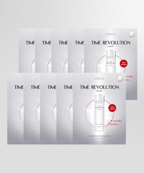 Missha Time Revolution The First Essence Mask (10-pack) 30g FREE