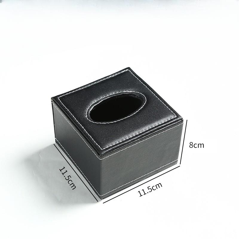 

Легкая роскошная кожаная коробка для салфеток для гостиной, журнального столика, держателя салфеток, креативного дома, автомобиля, столовой, коммерческой бумажной коробки