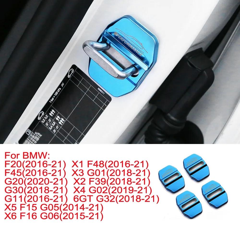 4 buc. Capac de blocare a ușii mașinii, accesorii pentru carcasă de cataramă pentru BMW F20 F45 G20 G30 G11 G32 X3 G01 X5 F15 G05 X6 F16 G06 X1 F48 X2 F39 X4