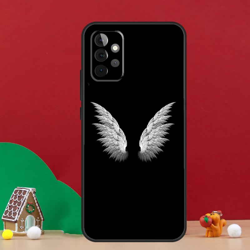 Fantasy Angel Girl Wings Case For Samsung Galaxy A17 A06 A16 A56 A36 A54 A34 A14 A52 A32 A13 A23 A33 A53 A15 A35 A55