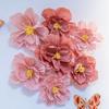 Birthday Party Wall Kindergarten Flower Three-Dimensional Flower Crepe Paper Flower DIY Background