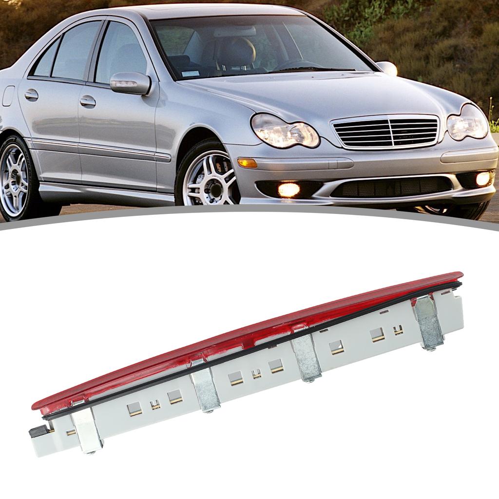 Car 3rd Brake Light For Mercedes W203 For C-Class 2000-2007 Red Lens LED Trunk Boot Third Stop Lamp Car Acesssories