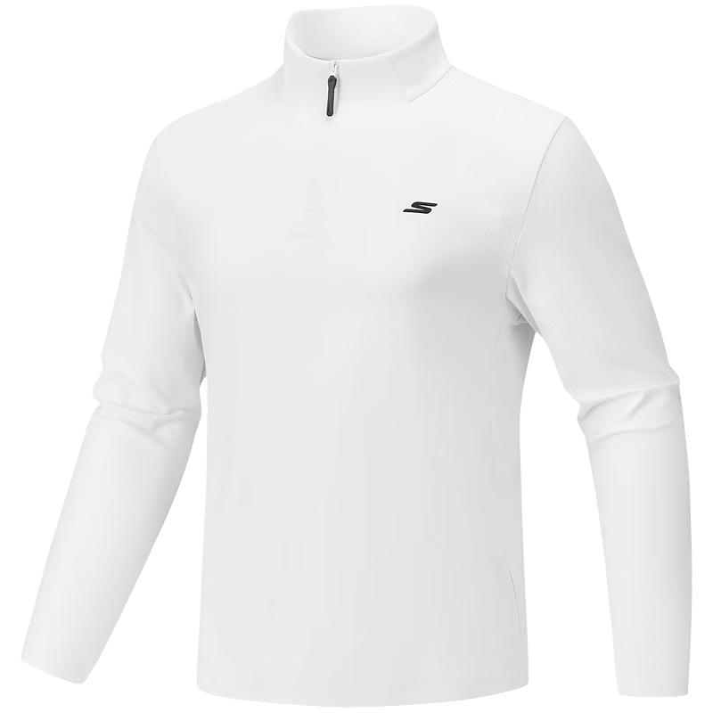 

Skechers Men s P425M143 Knit Half-Zip Long Sleeve Top 3XL