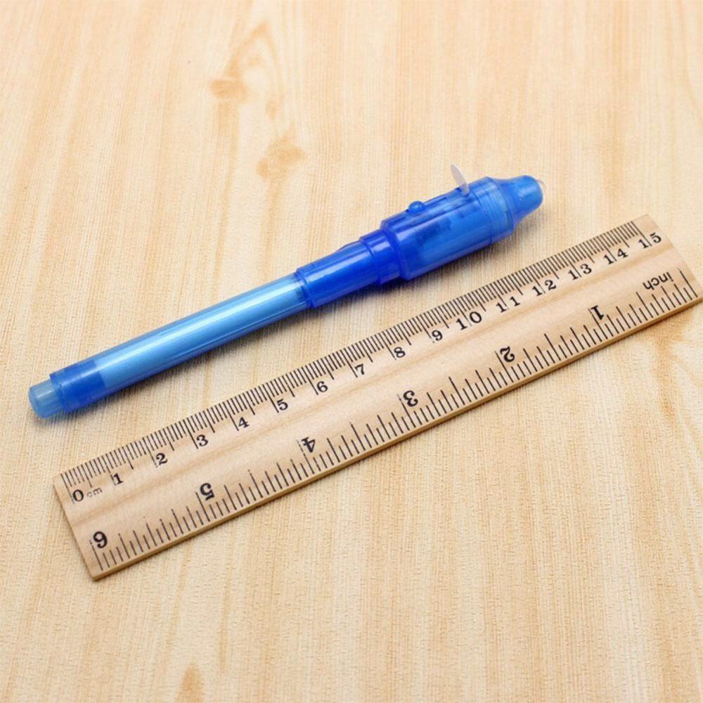 Multifunctional UV Invisible Ink Pen with Large Tip - Anti-Counterfeit Money Detector & Magic Fluorescent Pen for Advertising
