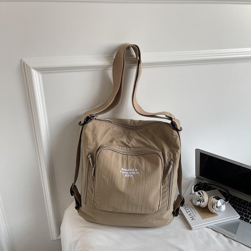 Niche design casual texture women's shoulder tote bag autumn and winter new bag 2025 personalized crossbody bag