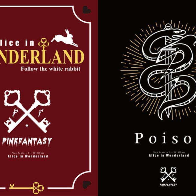 

PINKFANTASY - 1st EP Alice in Wonderland [1 out of 2 randomly sent]