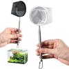 Stainless Steel Aquarium Dip Net Fine Net Fishtanks Cleaning Net Retractable Fishing Net  Fish Tank