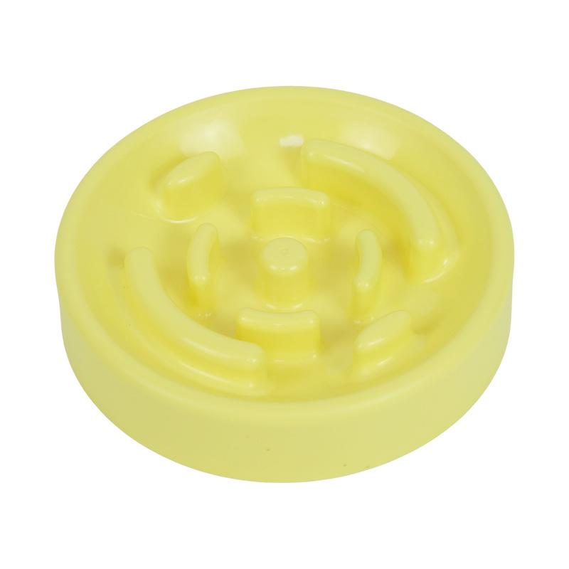 Miska pro pomalé krmení pro domácí mazlíčky, populární miska pro pomalé krmení proti dušení, univerzální miska pro kočky a psy, kulatá miska pro pomalé krmení pro psy proti převrhnutí