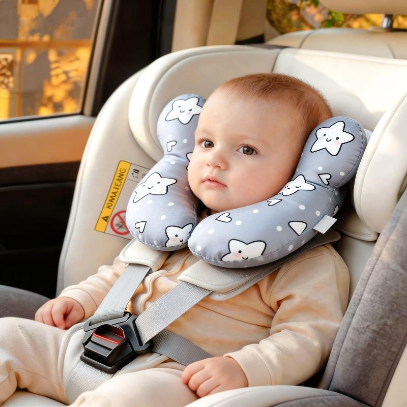 Soft Baby Neck Support Pillow Portable Head Rest Cushion for Infant Car Seat Stroller Practical Travel Accessory Baby Holiday Present