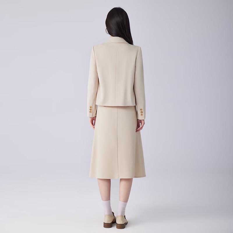 Women's Short Commuter Suit Jacket & Skirt Set