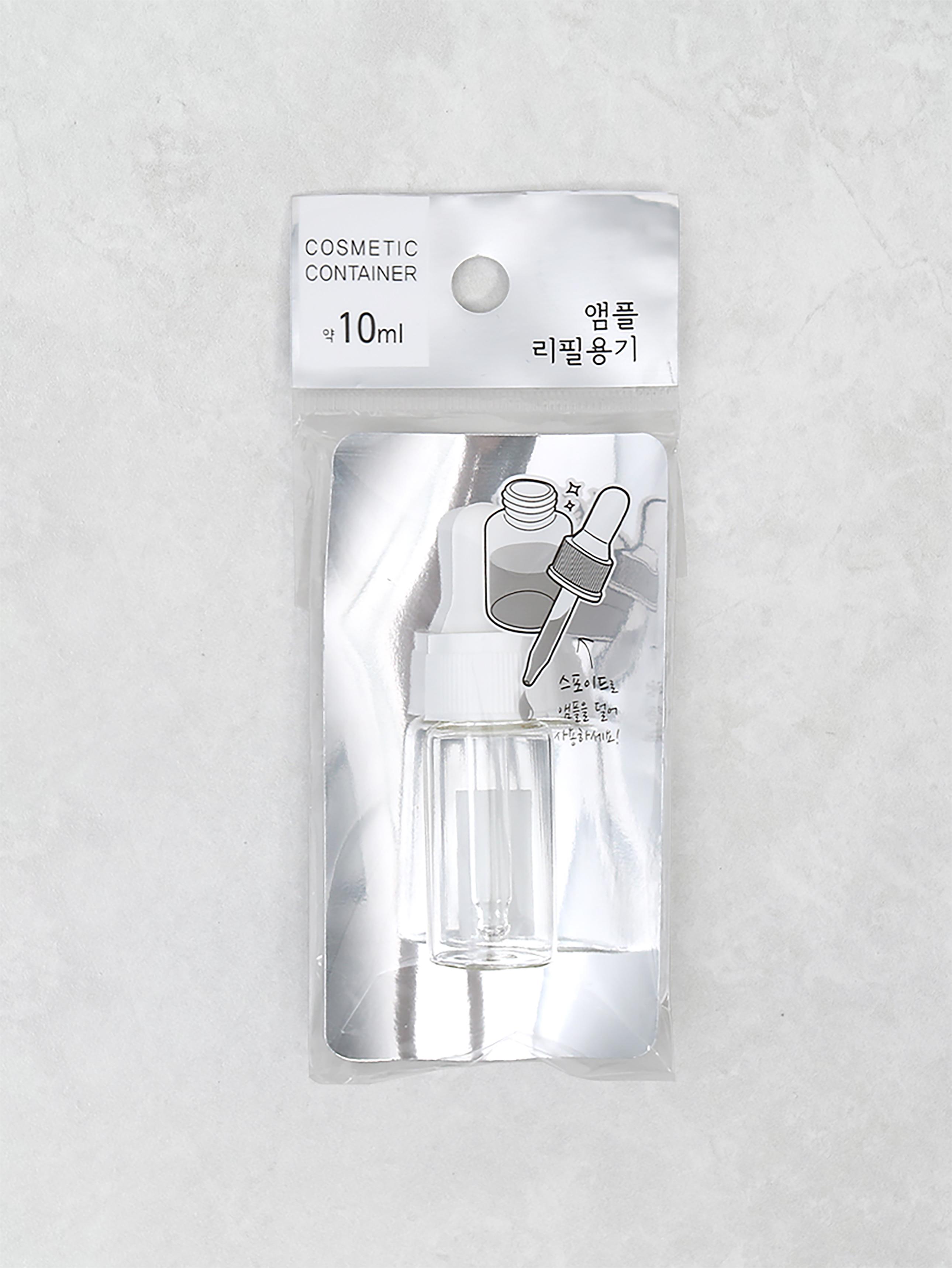 

10ml Empty Ampoule Dropper Bottle - Refillable Serum Vial 1ea