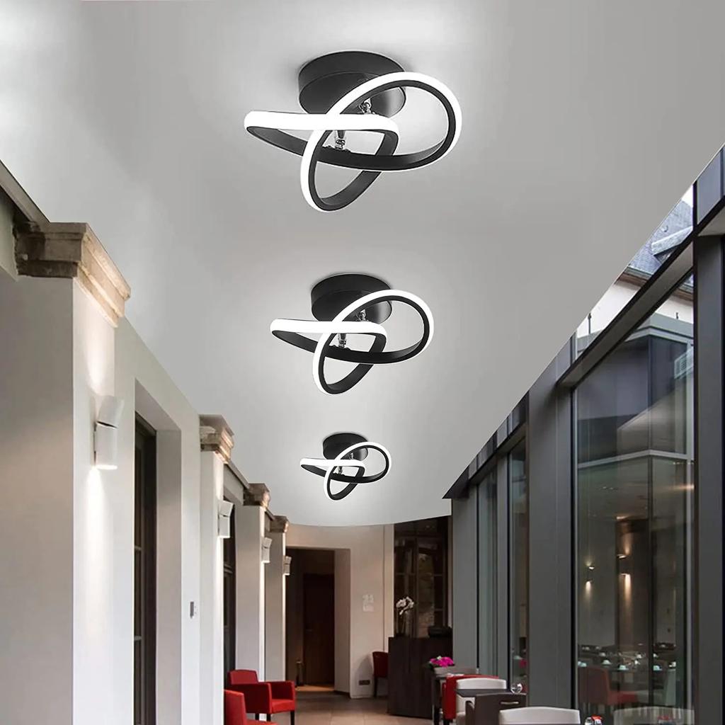 LED Strip Aisle Ceiling Lights Living Room Lamps For Balcony Entrance Staircase Home Decor Fixtures Led Luster Modern Minimalist