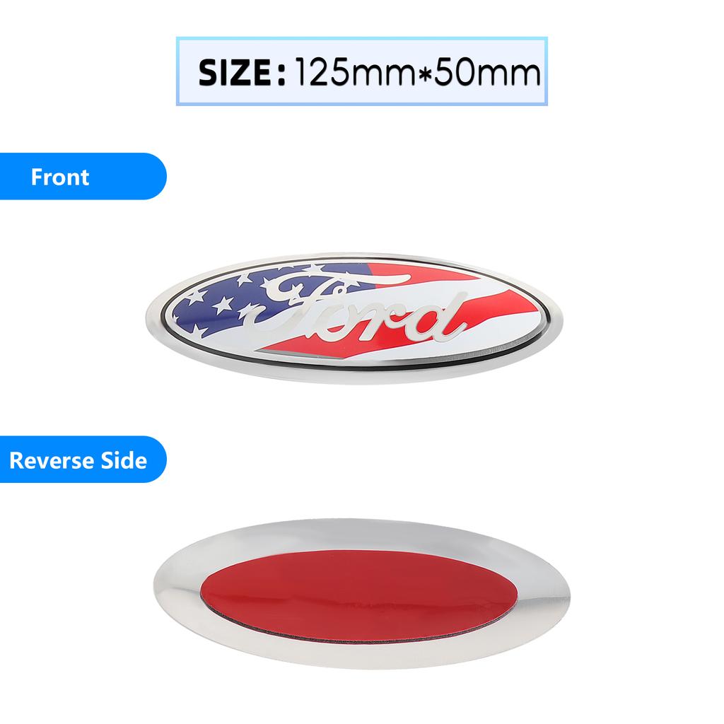 Car Front Hood Emblem Sticker Bonnet Trunk Sticker For Ford EcoSport Mustang Fiesta Focus 3 Escort Explorer Mondeo Falcon Tierra CVY1